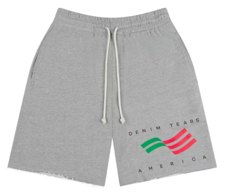 Denim Tears America Sportswear Shorts "Grey"