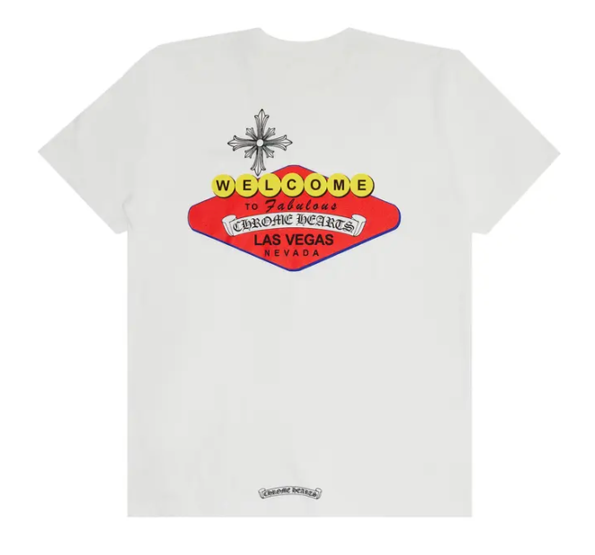 Chrome Hearts Las Vegas Tee "White"