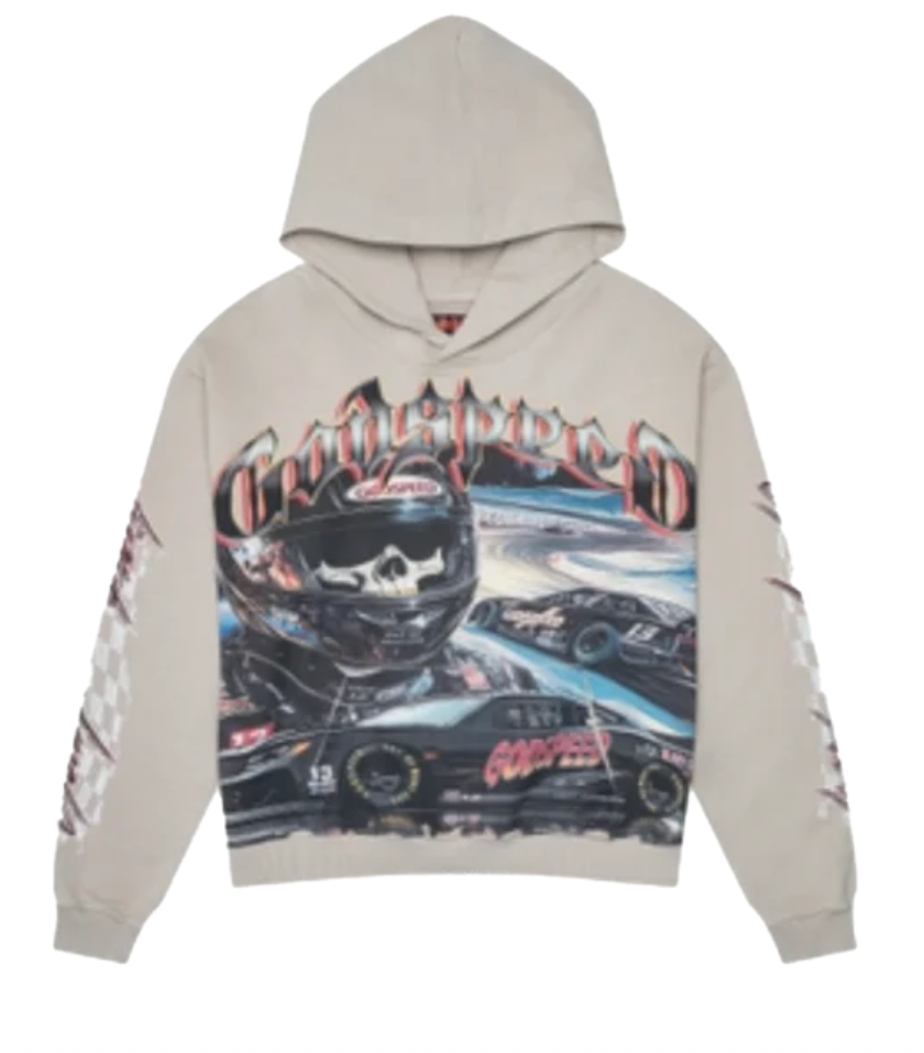 Godspeed Le Denier Hoodie "Stone Grey"