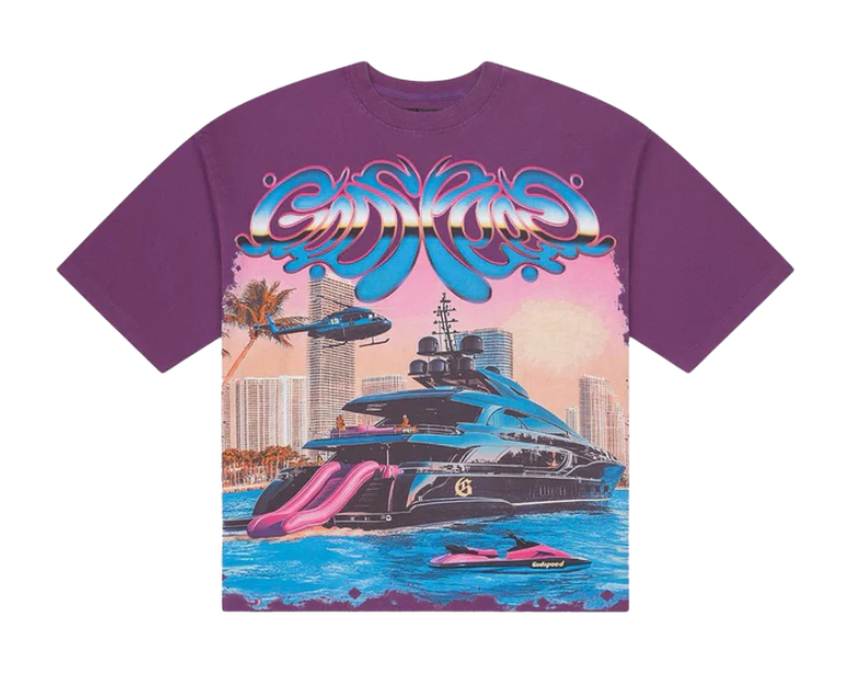 Godspeed Memento Vivere Tee "Grape"