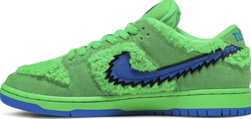 Nike SB Dunk Low X Grateful Dead "Green Bear"