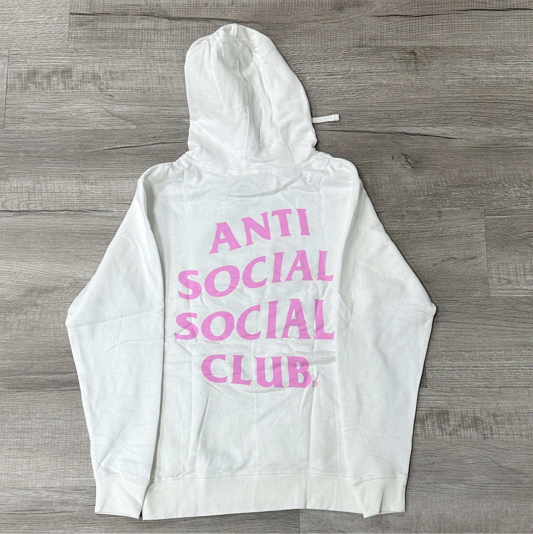 Anti Social Club Everyone In LA Hoodie "White"
