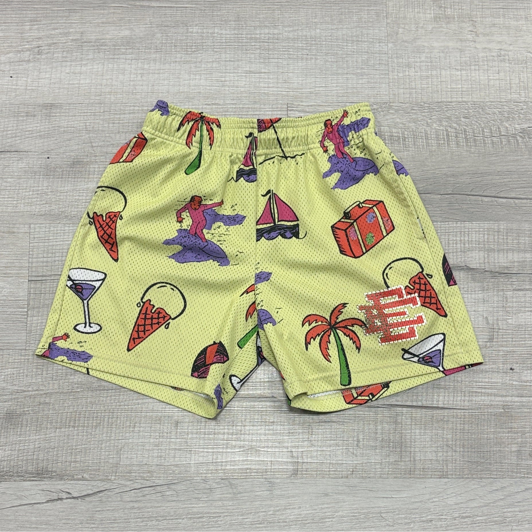 Eric Emanuel Basic EE Shorts "Surf"(Pre-Owned)