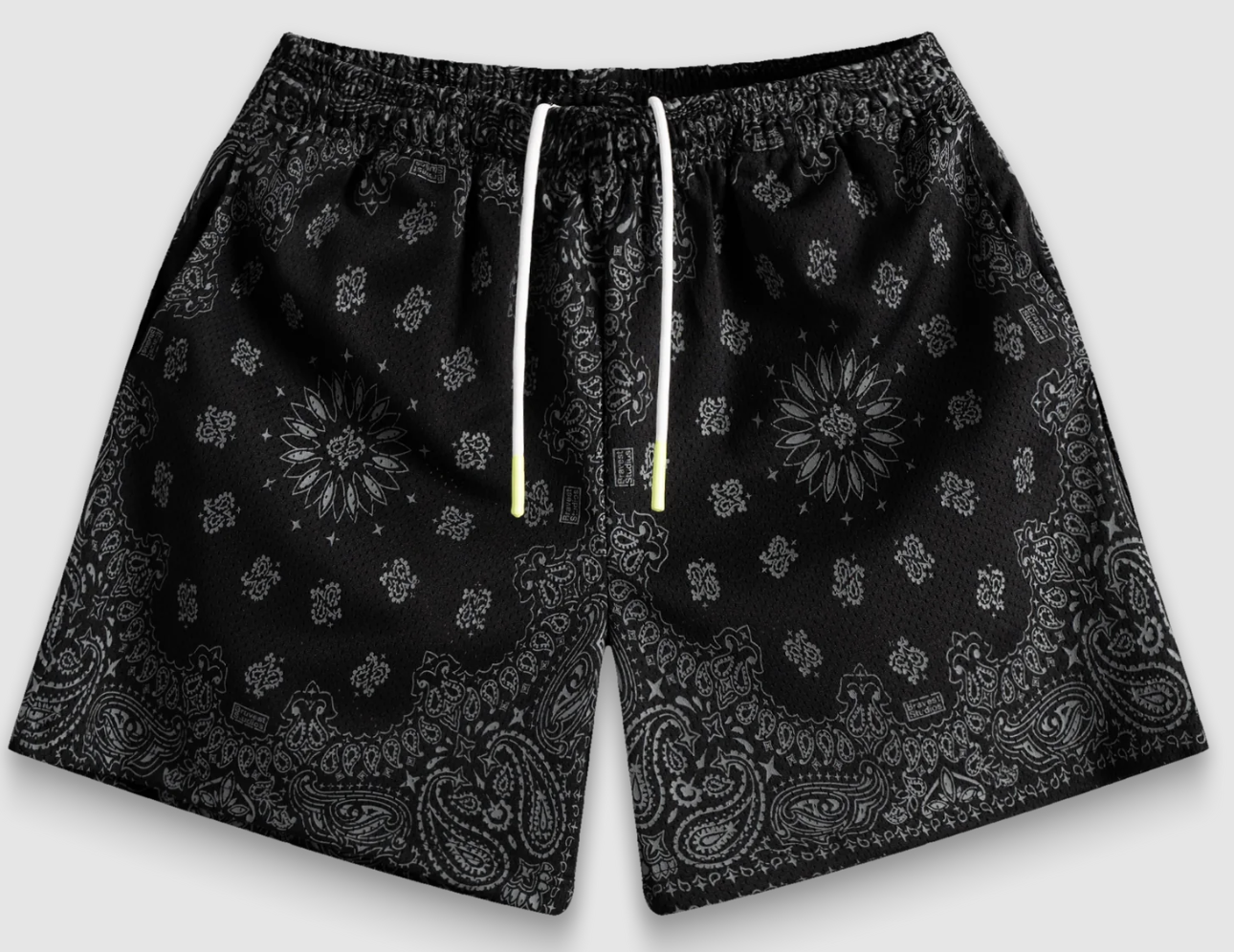 Bravest Studio "Carbon Paisley Shorts"