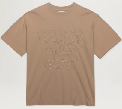 Honor The Gift Amp'd Tee (Tan)