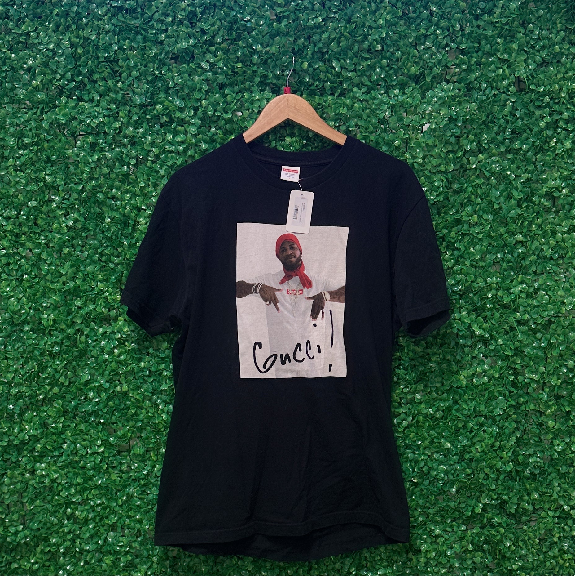 Supreme Gucci Mane Tee (Black) (Pre-Owned)