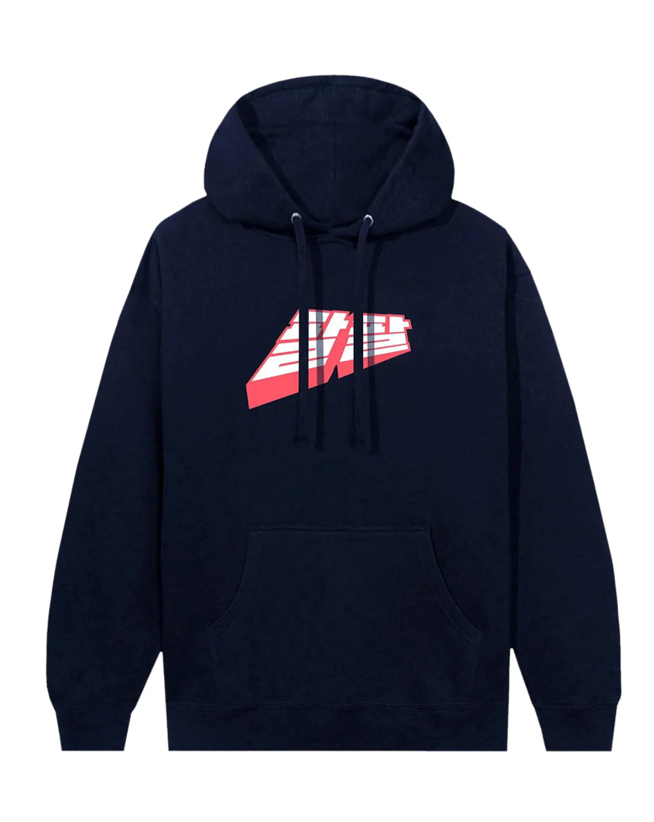 Anti Social Social Club Midnight Club Hoodie 'Navy'