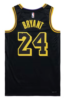 Nike Kobe Bryant Mamba Mentality Los Angeles Lakers City Edition Swingman Jersey (FW23)