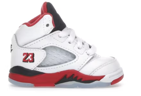 Air Jordan 5 "Fire Red Black Tongue" (2025) (TD)