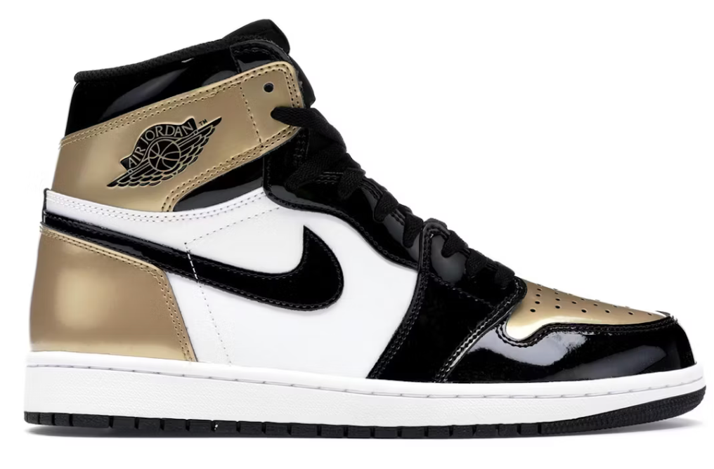 Air Jordan 1 Retro High NRG "Patent Gold Toe"