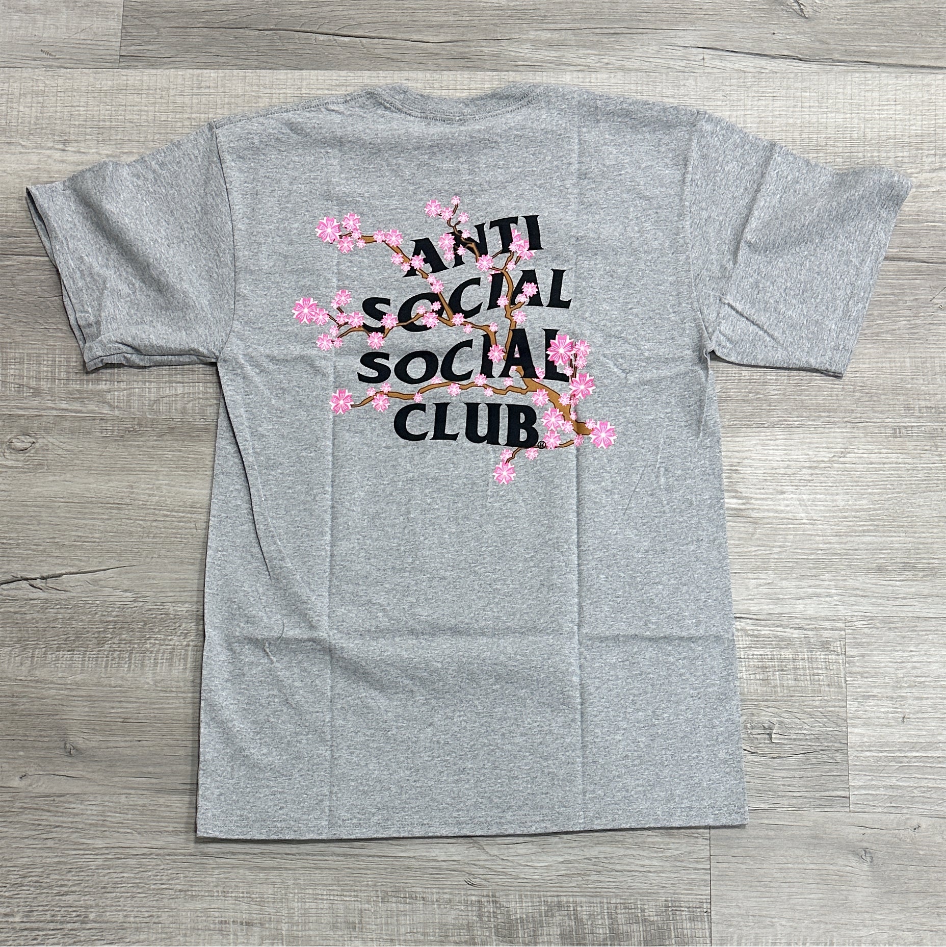 Anti Social Club "Cherry Blossom" Tee (Heather)
