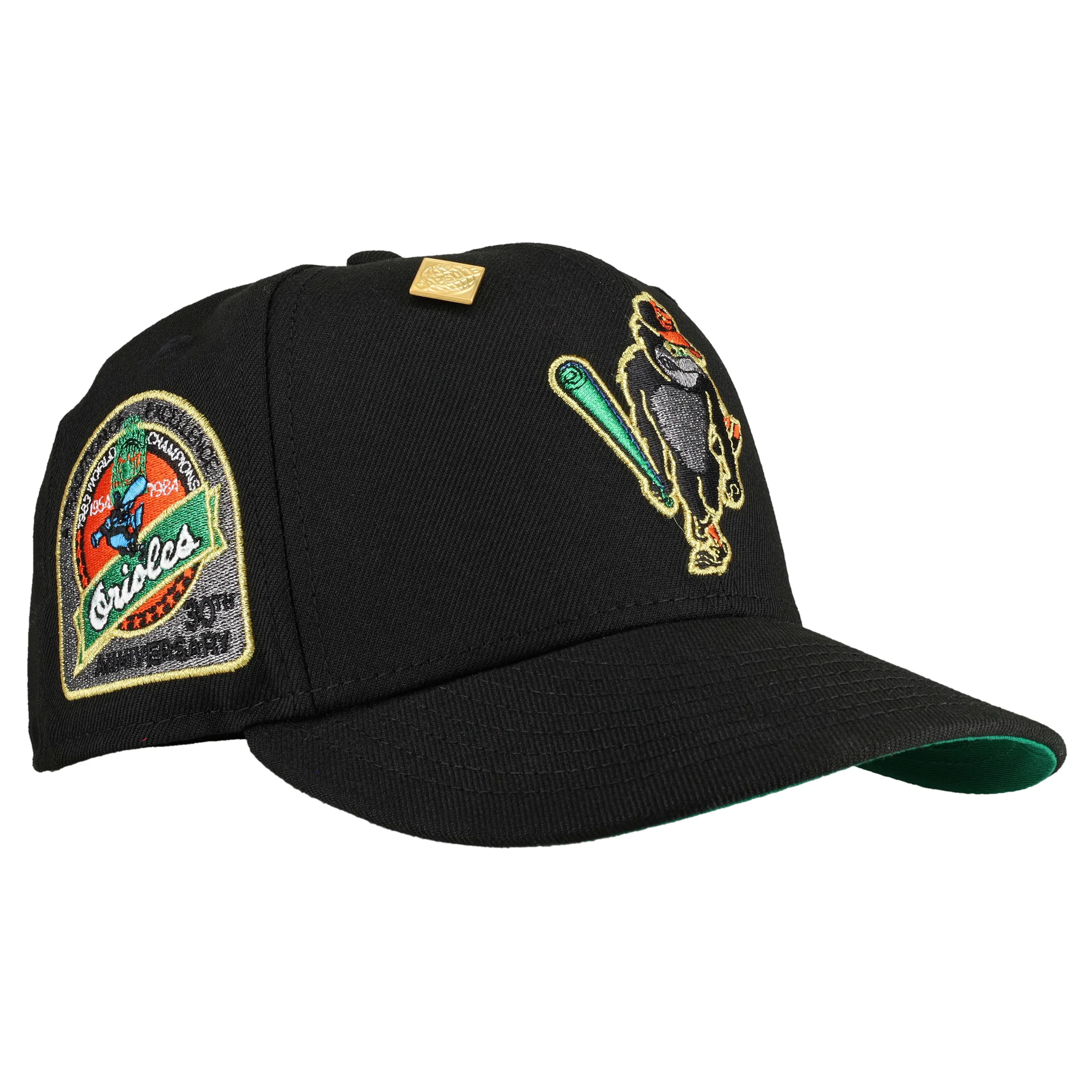 Baltimore Orioles Metallic 30th Anniversary 59Fifty Fitted Hat