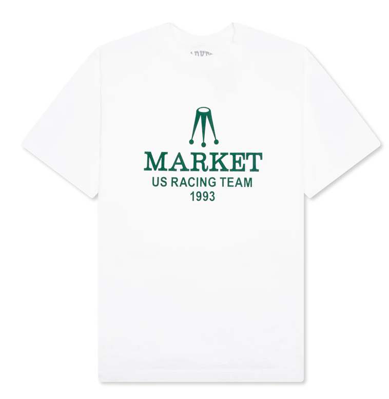Market Racing Team Relaxed T-Shirt (White)