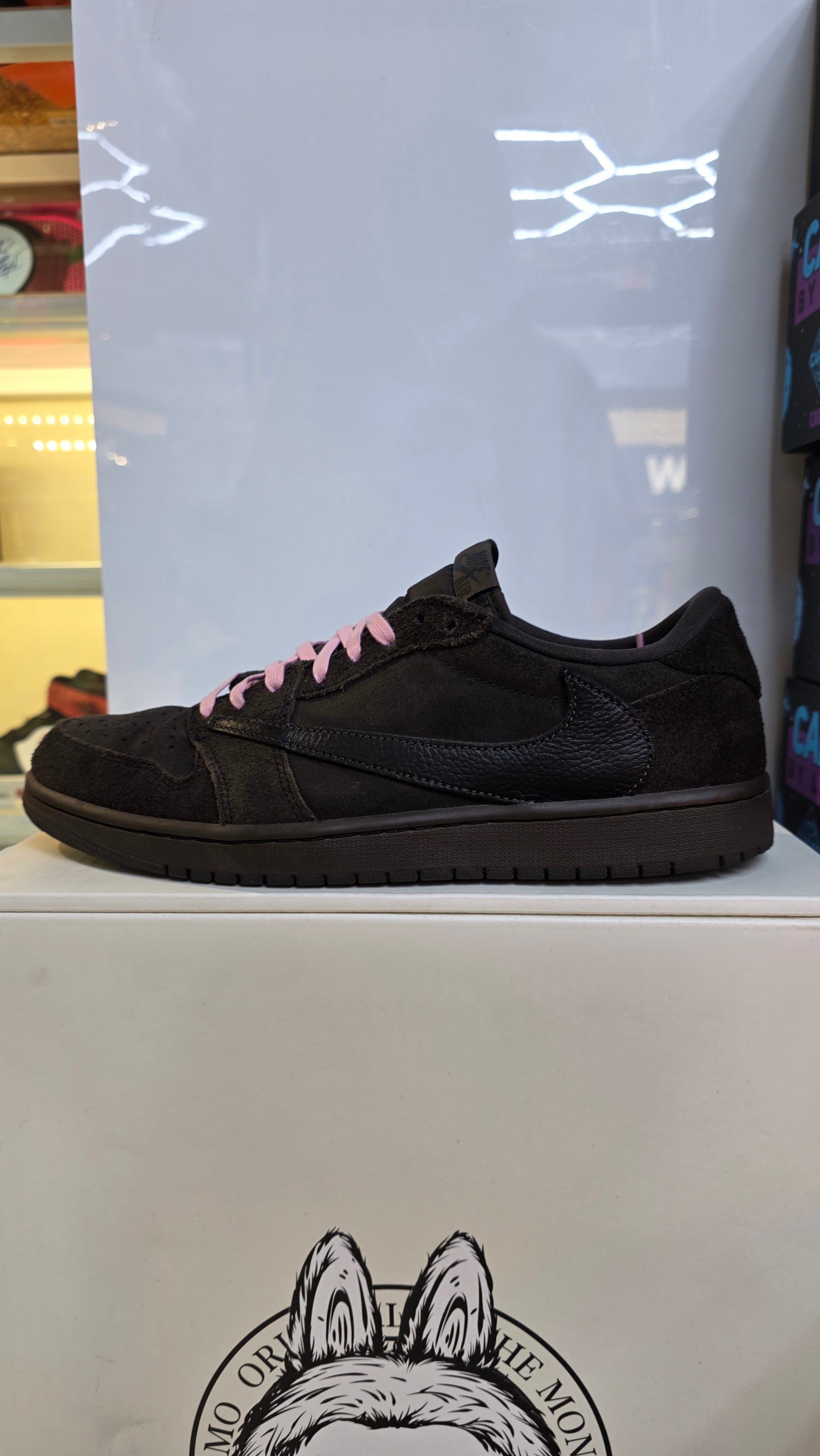 Air Jordan 1 Low X Travis Scott "Velvet Brown"(Pre-Owned)