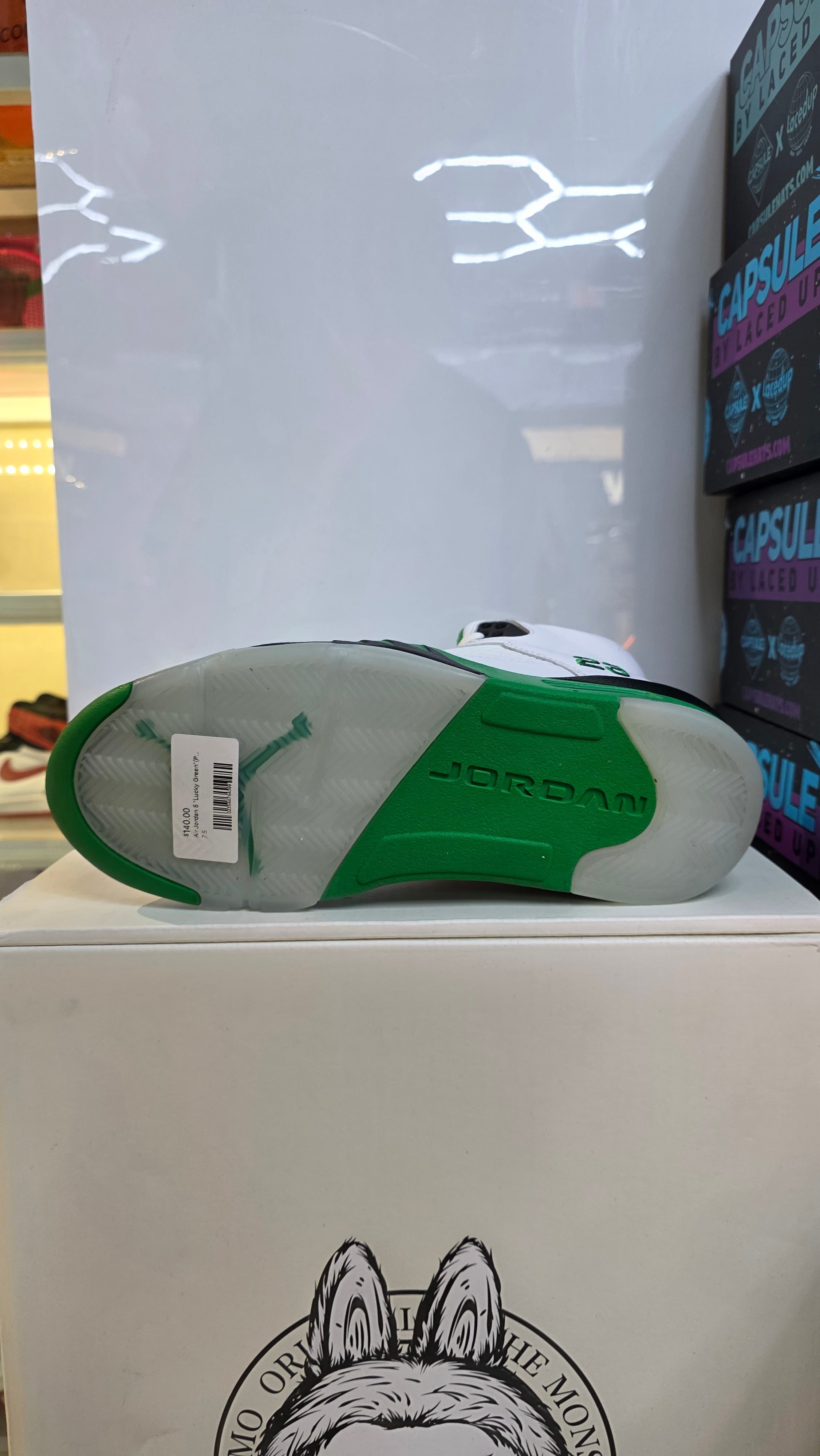 Air Jordan 5 "Lucky Green"(Pre-Owned)
