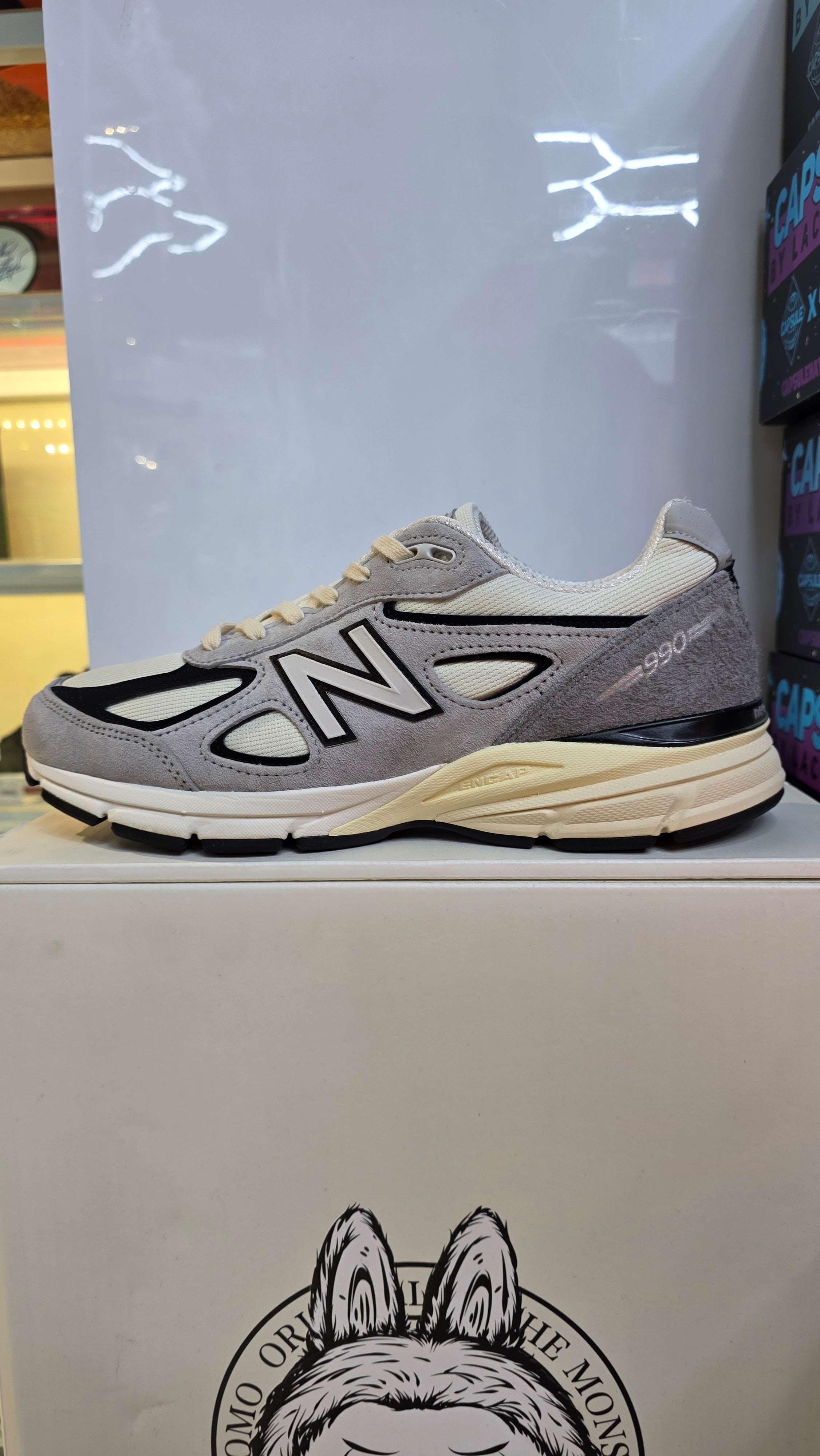 New Balance 990 Teddy Santis "grey Black Cream"(Pre-Owned)