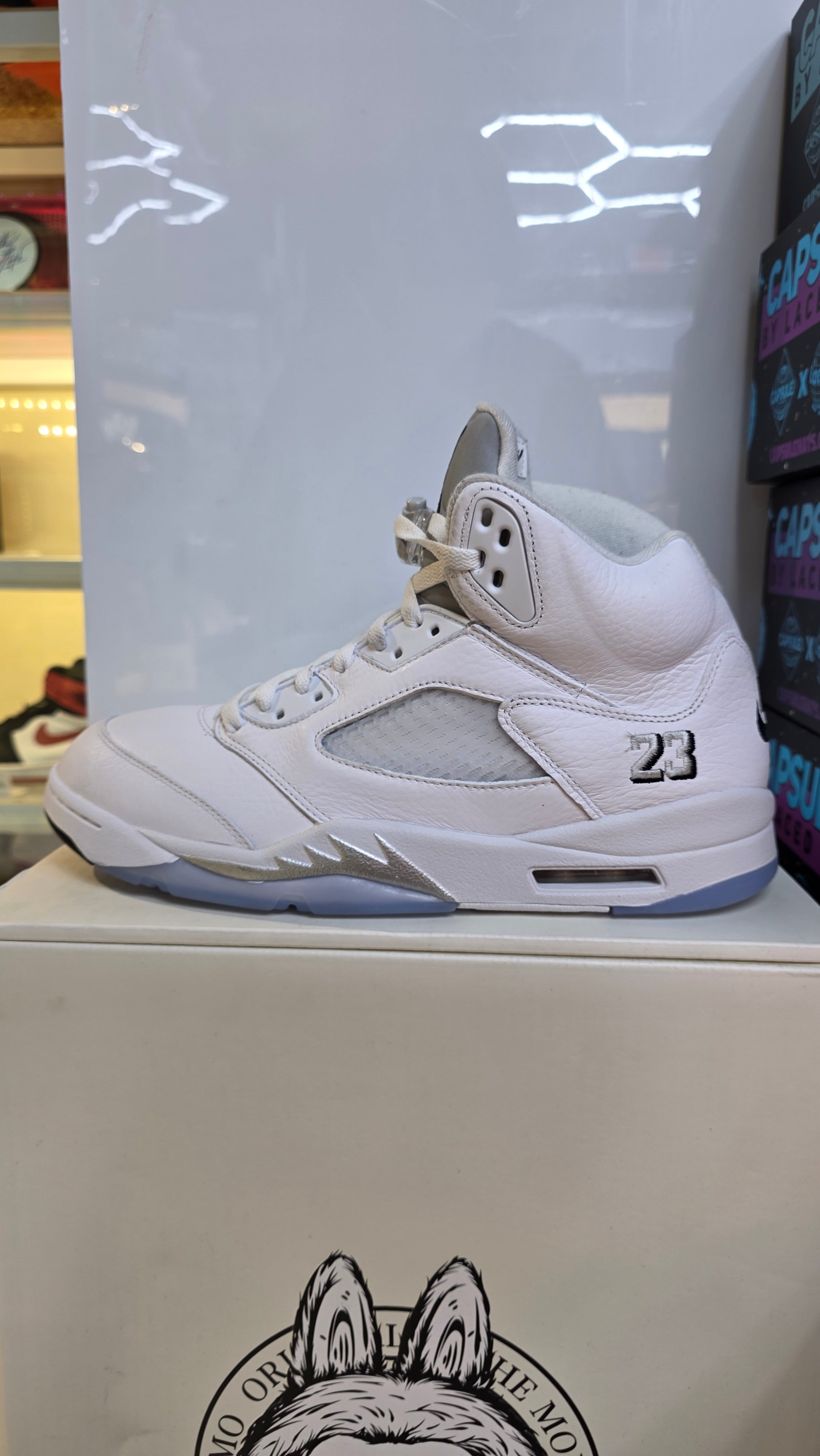 Air Jordan 5 "White Metallic"(Pre-Owned)